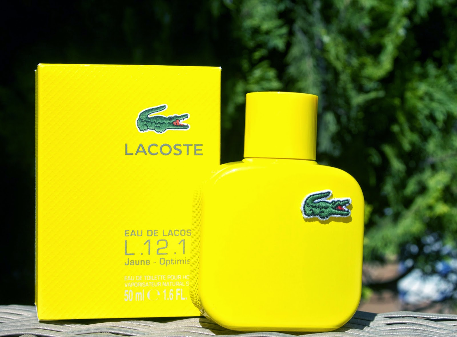 Lacoste L.12.12 Jaune Optimistic for Men (Kvepalai Vyrams) EDT 100 ml