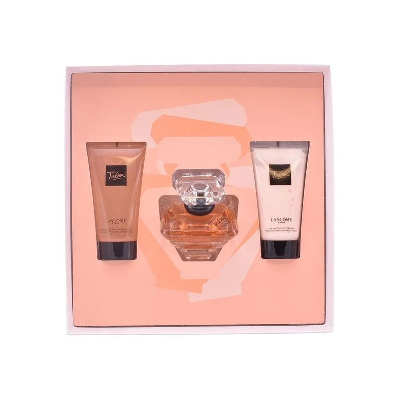 Lancome Tresor for Women (Rinkinys Moterims) EDP 50ml + 50ml Dušo želė + 50ml Losjonas kūnui