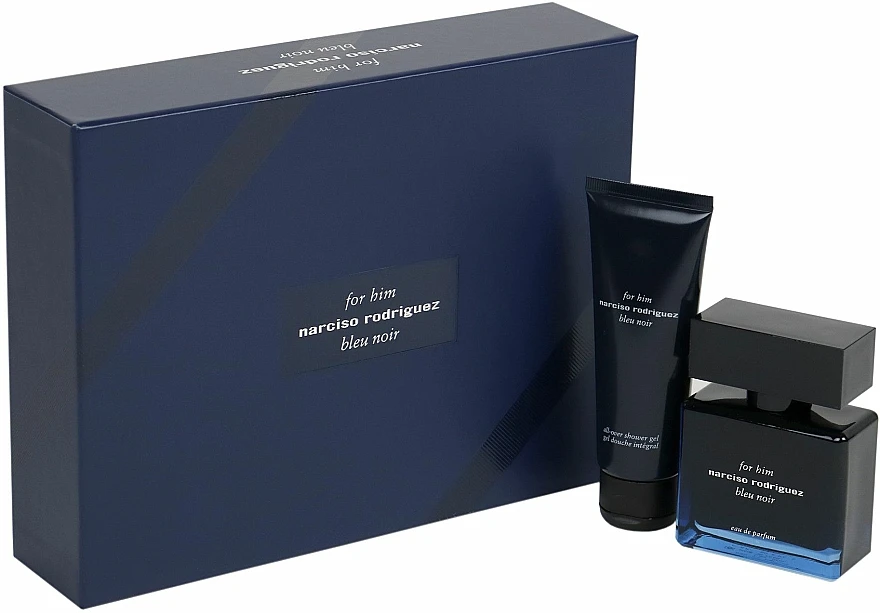 Narciso Rodriguez Bleu Noir for Him (Rinkinys Vyrams) EDP 50ml + 50ml Dušo želė