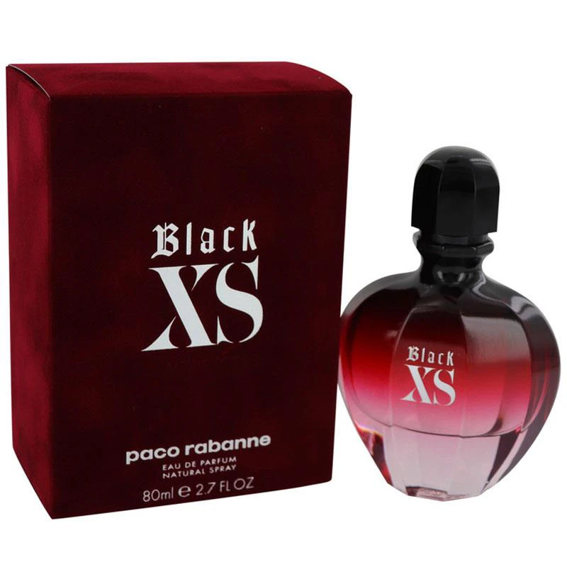 Paco Rabanne Black XS 2018 for Women (Kvepalai Moterims) EDP - 80ml - EDP - (BE PAKUOTĖS)