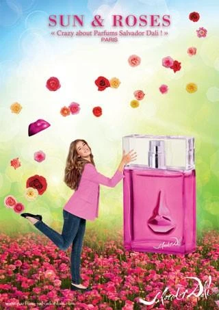 Salvador Dali Sun & Roses for Women (Kvepalai Moterims) EDT 100ml (BE PAKUOTĖS)