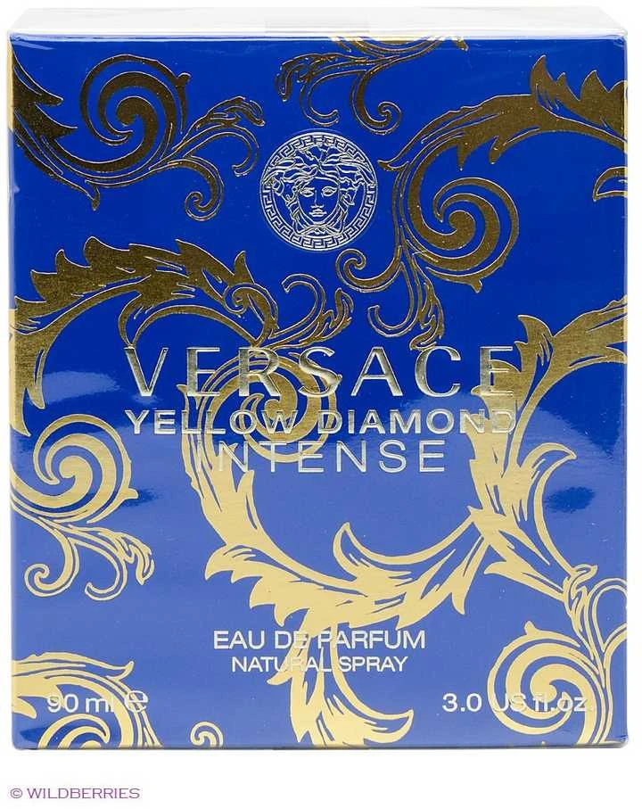 Versace Geltona Diamond Intense for Women (Kvepalai Moterims) EDP - 90ml - (BE PAKUOTĖS)