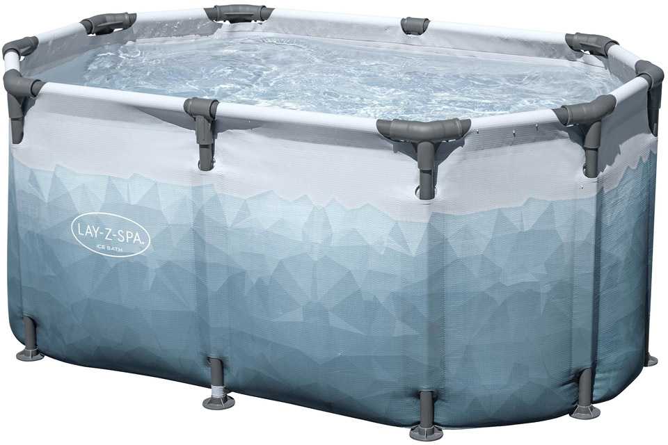 Karkasinė ledo vonia 150x90cm su priedais „Bestway Sea Dip“