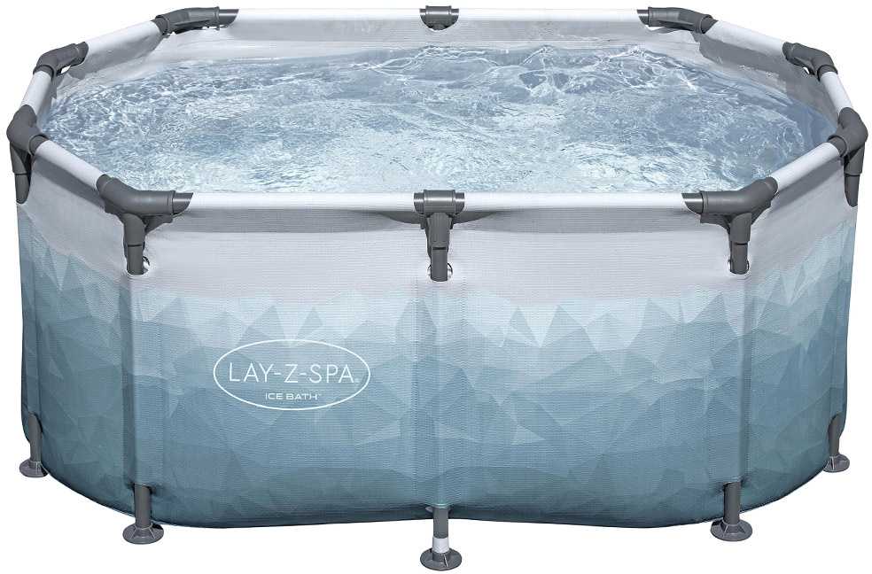 Karkasinė ledo vonia 150x90cm su priedais „Bestway Sea Dip“
