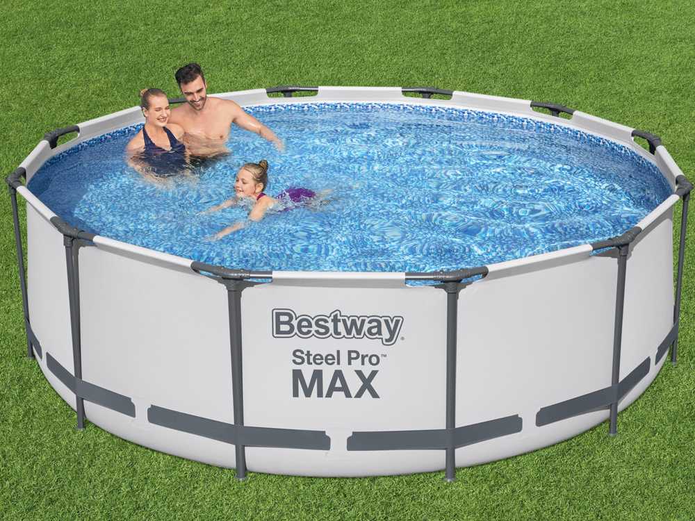 Karkasinis baseinas 366 x 100 cm Bestway 56418