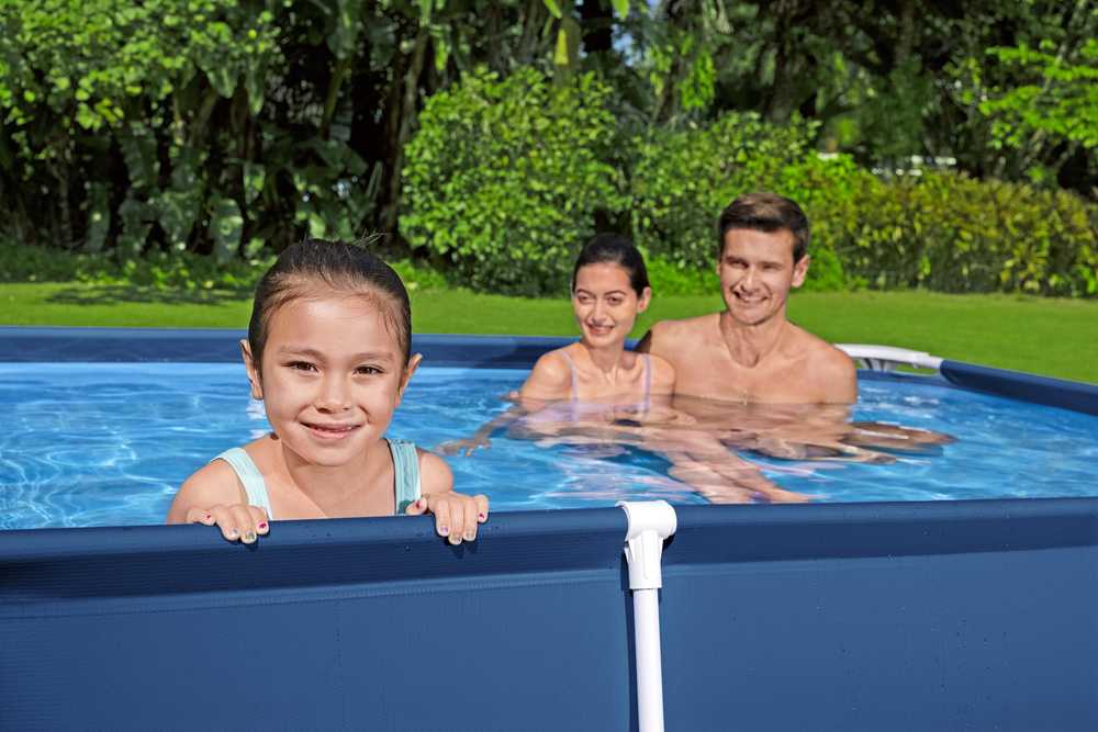 Karkasinis sodo baseinas 259x170x61cm, Bestway 56403