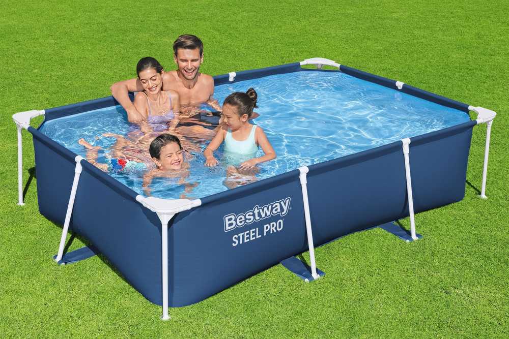 Karkasinis sodo baseinas 259x170x61cm, Bestway 56403