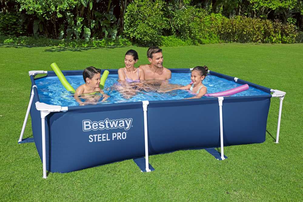 Karkasinis sodo baseinas 259x170x61cm, Bestway 56403