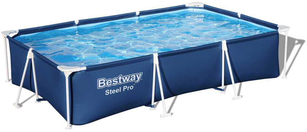 Karkasinis sodo baseinas 300x201x66cm 8in1, Bestway
