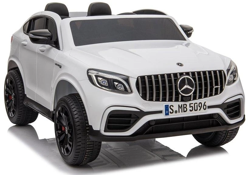 Lean Cars Akumuliatorinis automobilis vaikams „Mercedes GLC 63S QLS“, baltos spalvos aprašymas - Prekės nuotrauka