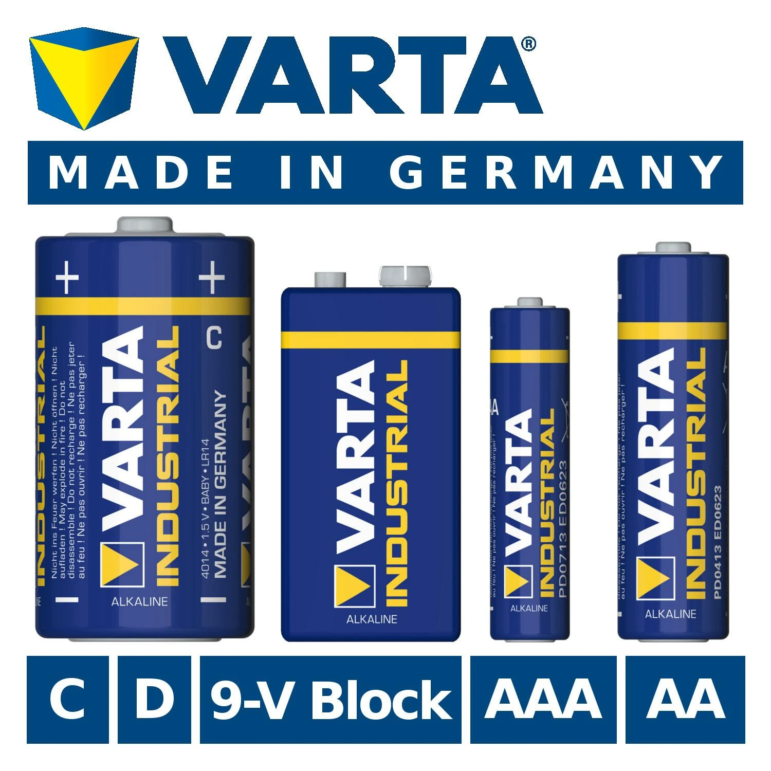 Varta Industrial AAA / R03 1 vnt.