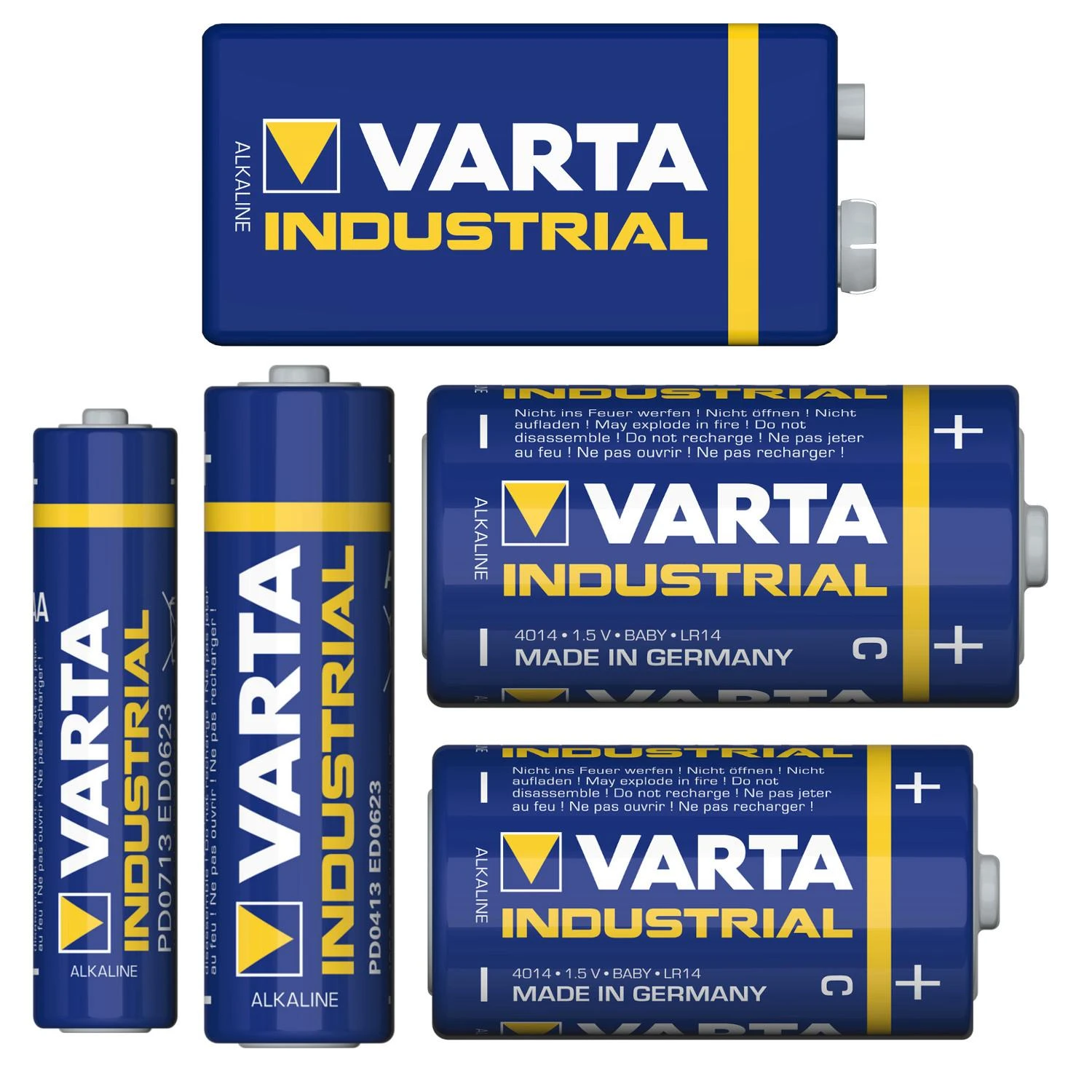 Varta Industrial baterijų grupė