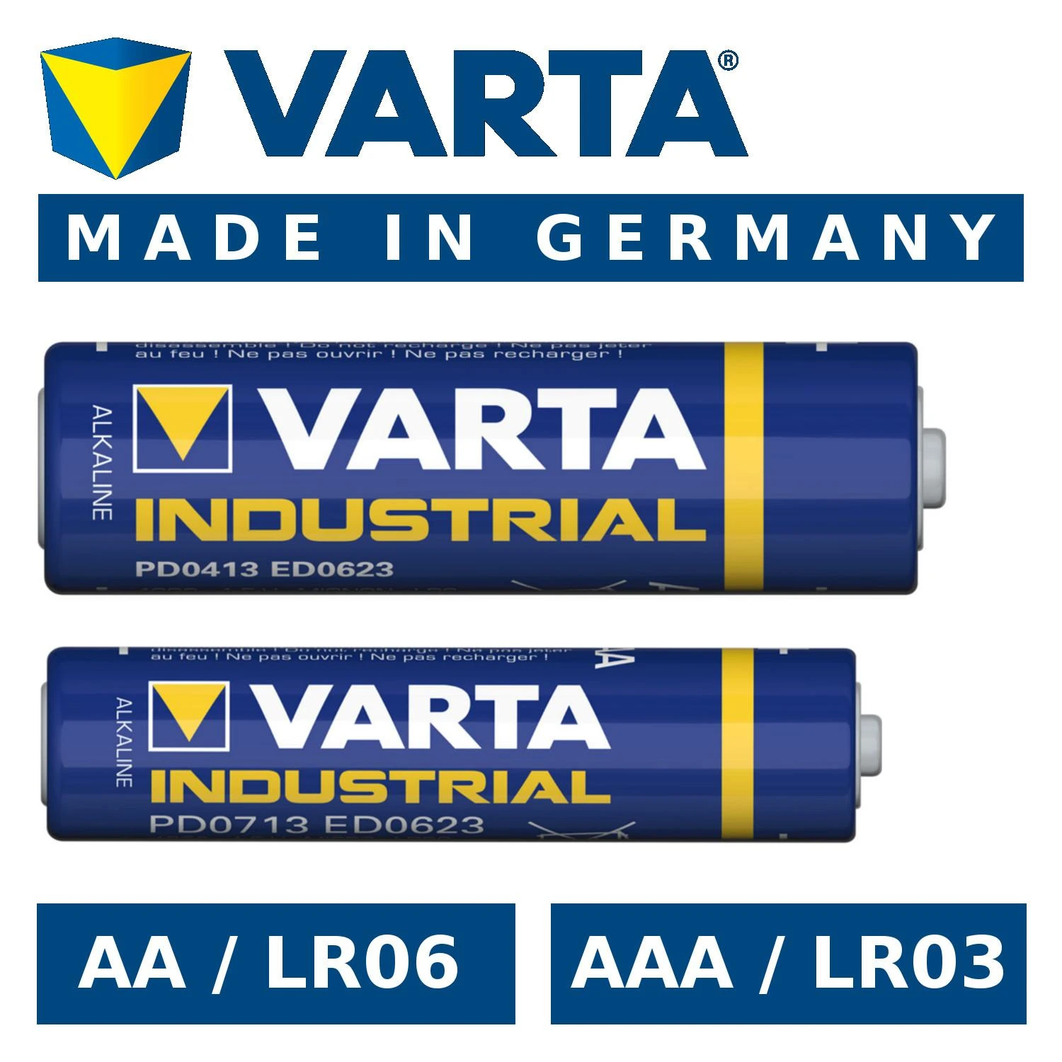 Varta Industrial AAA / R03 1 vnt.