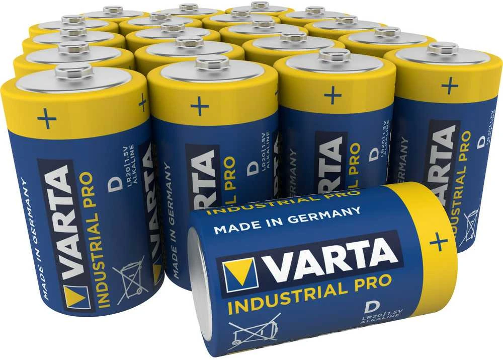 Varta D tipo baterijų rinkinys 20 vnt