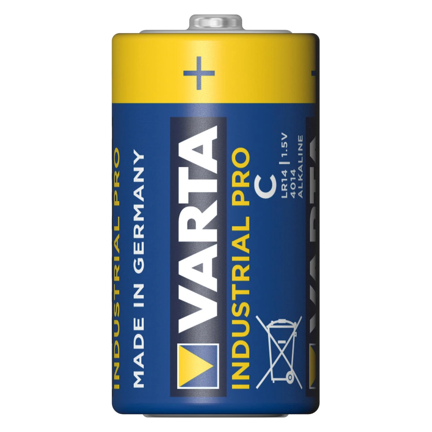 Varta Industrial Pro LR14 C 1,5V 7800mAh elementas 4014, 20 vnt.