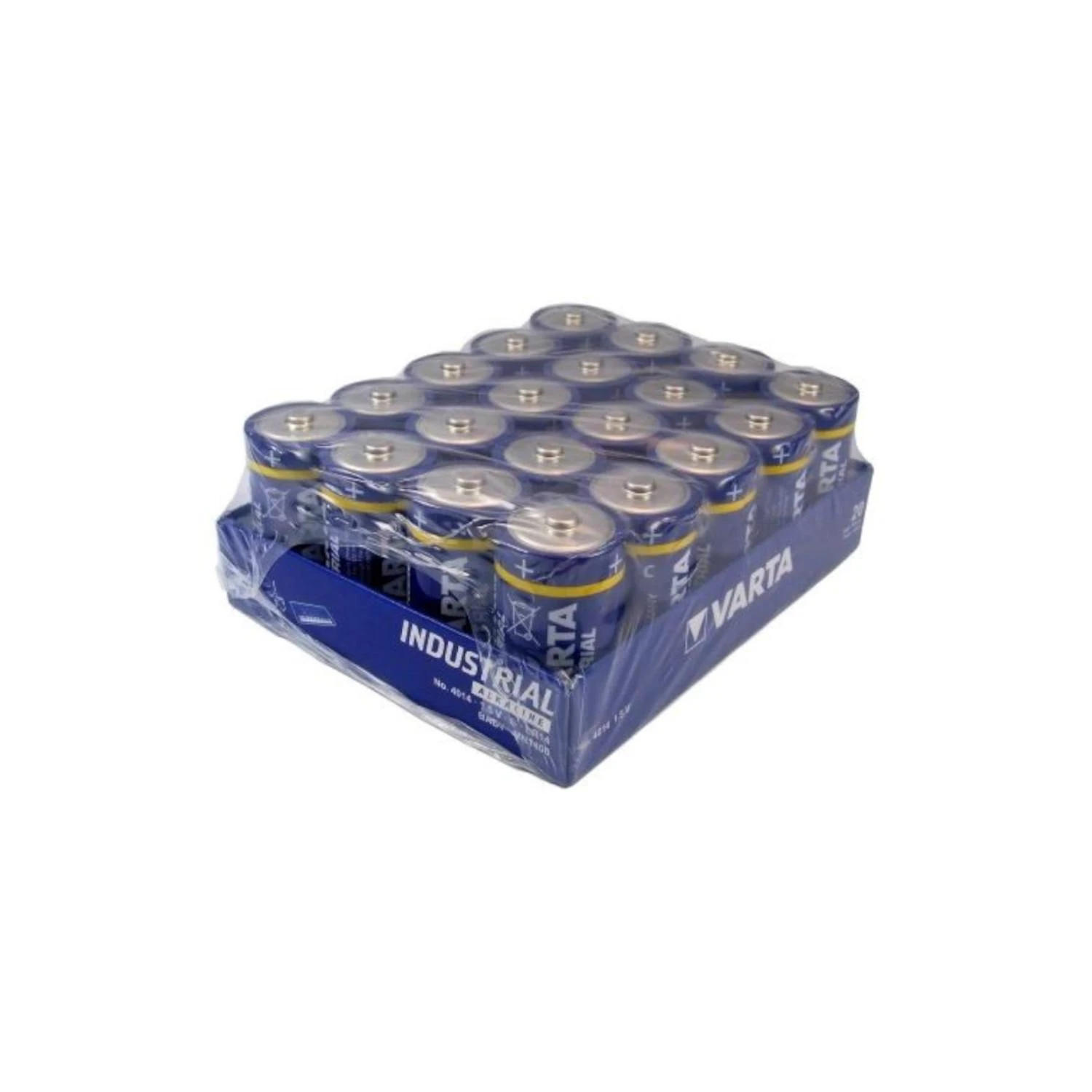Varta Industrial Pro LR14 C 1,5V 7800mAh elementas 4014, 20 vnt.