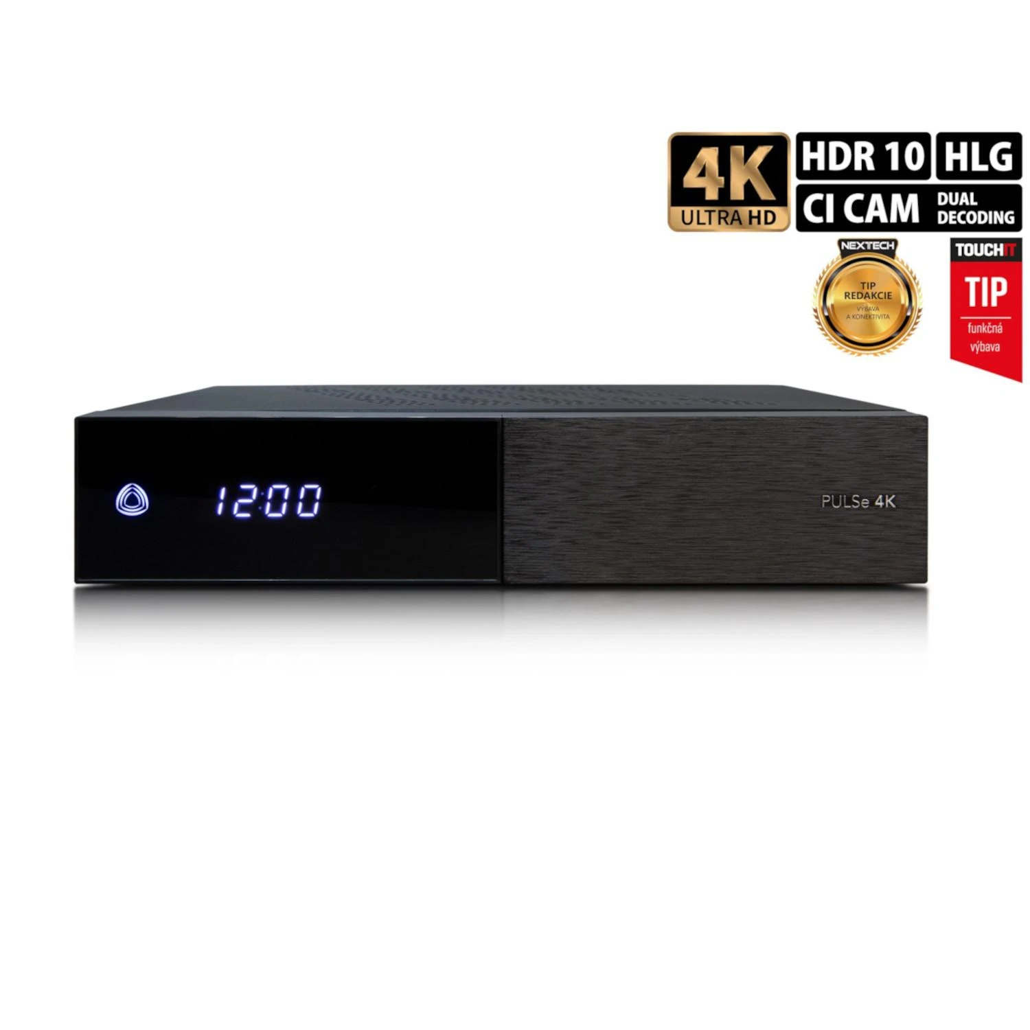 Ab Com Pulse 4K Ab 1x imtuvas dvb-s2x 1x imtuvas dvb-t2/c