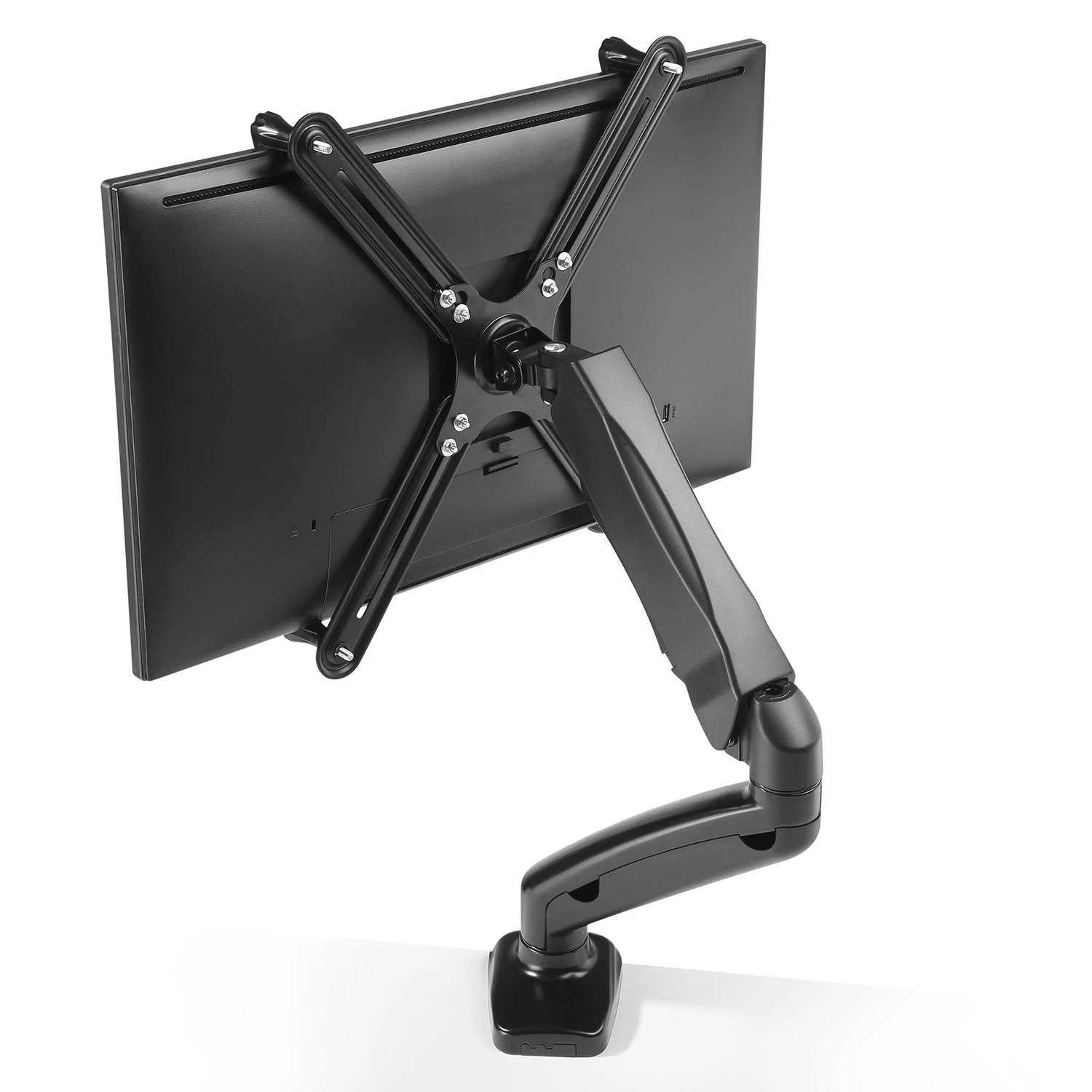 Laikiklis Maclean MC-899 Non VESA ekrano adapteris 13"-27" 75x75 100x100 max 8kg Adapteris ekranams be VESA standartinio tvirtinimo priedo LED LCD OLED