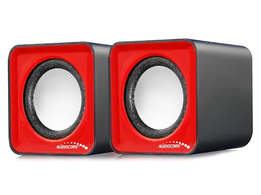 Kompiuterio kolonėlės Kompiuteriniai garsiakalbiai Audiocore AC870R, raudona