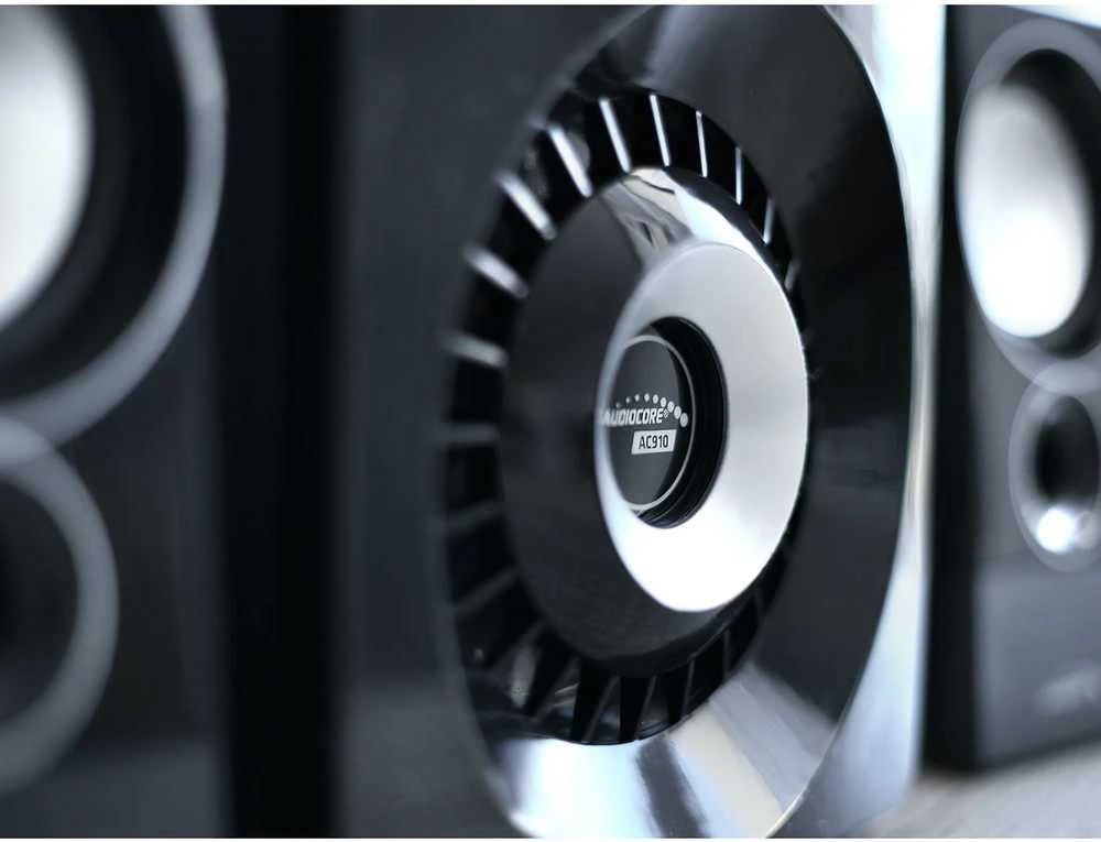 Kompiuterio kolonėlės Audiocore AC910 speaker set 10 W PC / Juodas, Bluetooth