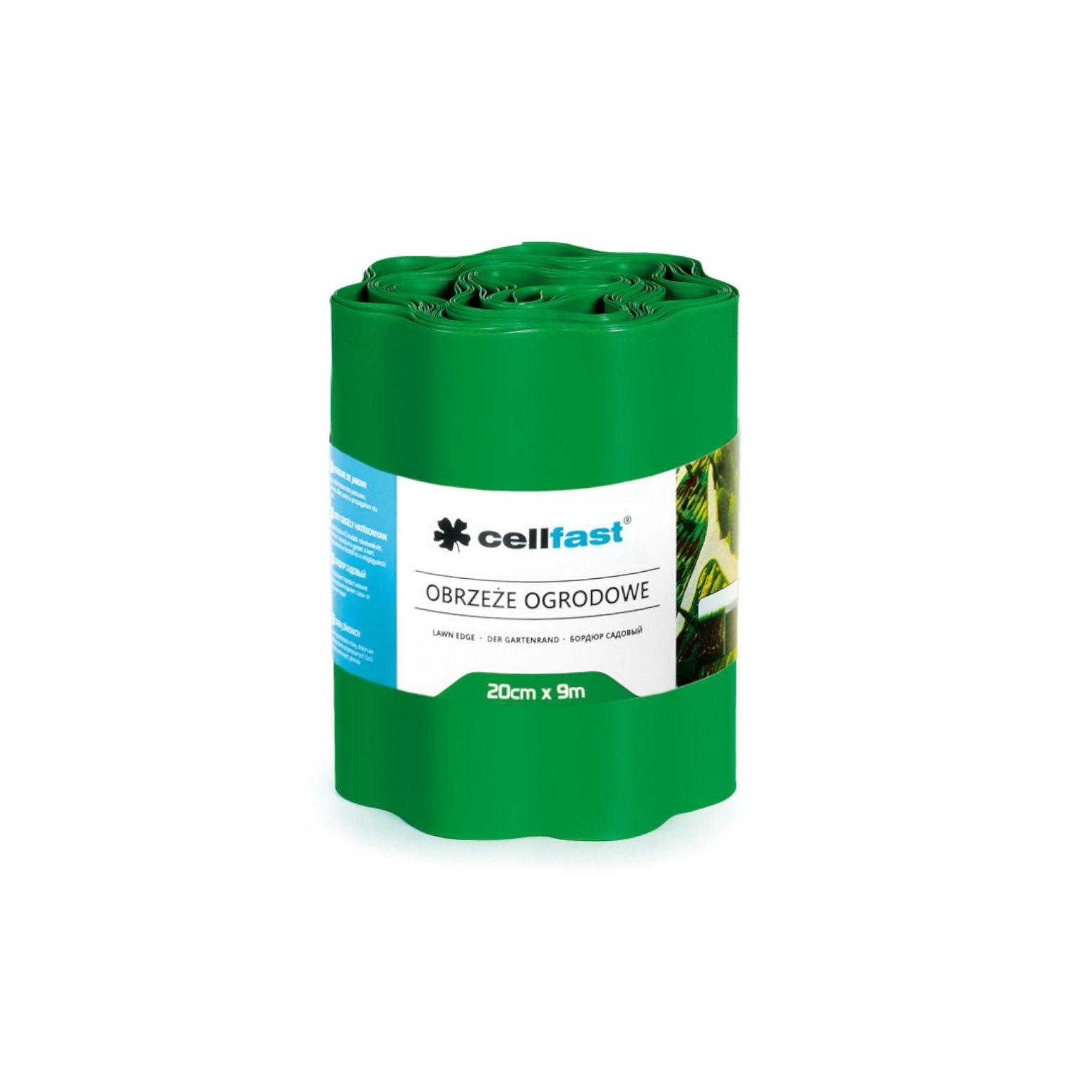 CELLFAST OBRZEŻE OGRODOWE ZIELONE 20cm x 9m
