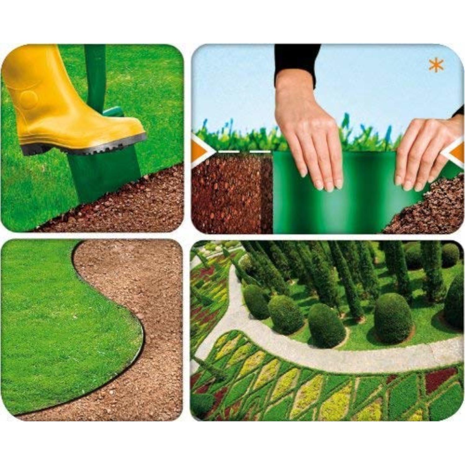 CELLFAST OBRZEŻE OGRODOWE ZIELONE 20cm x 9m