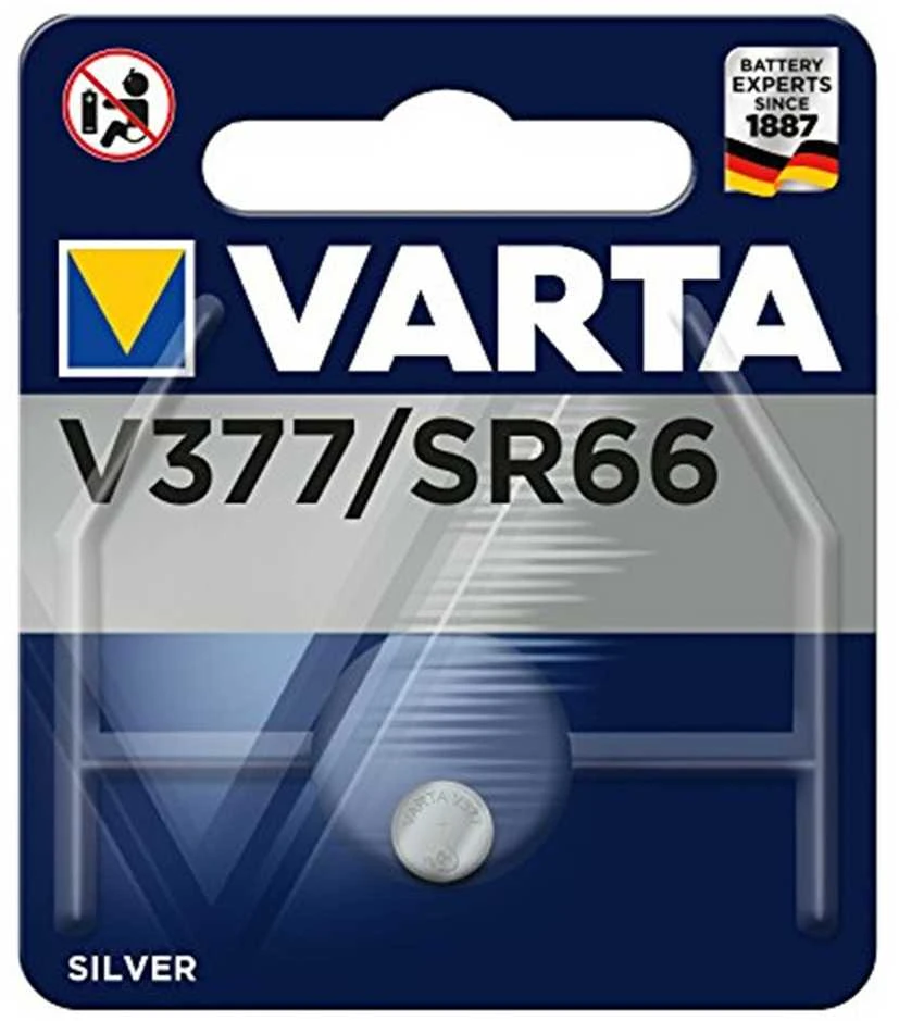 Varta SR626 SW/SR66 SW/V377 1BL Vienkartinė baterija Sidabro oksidas (S)