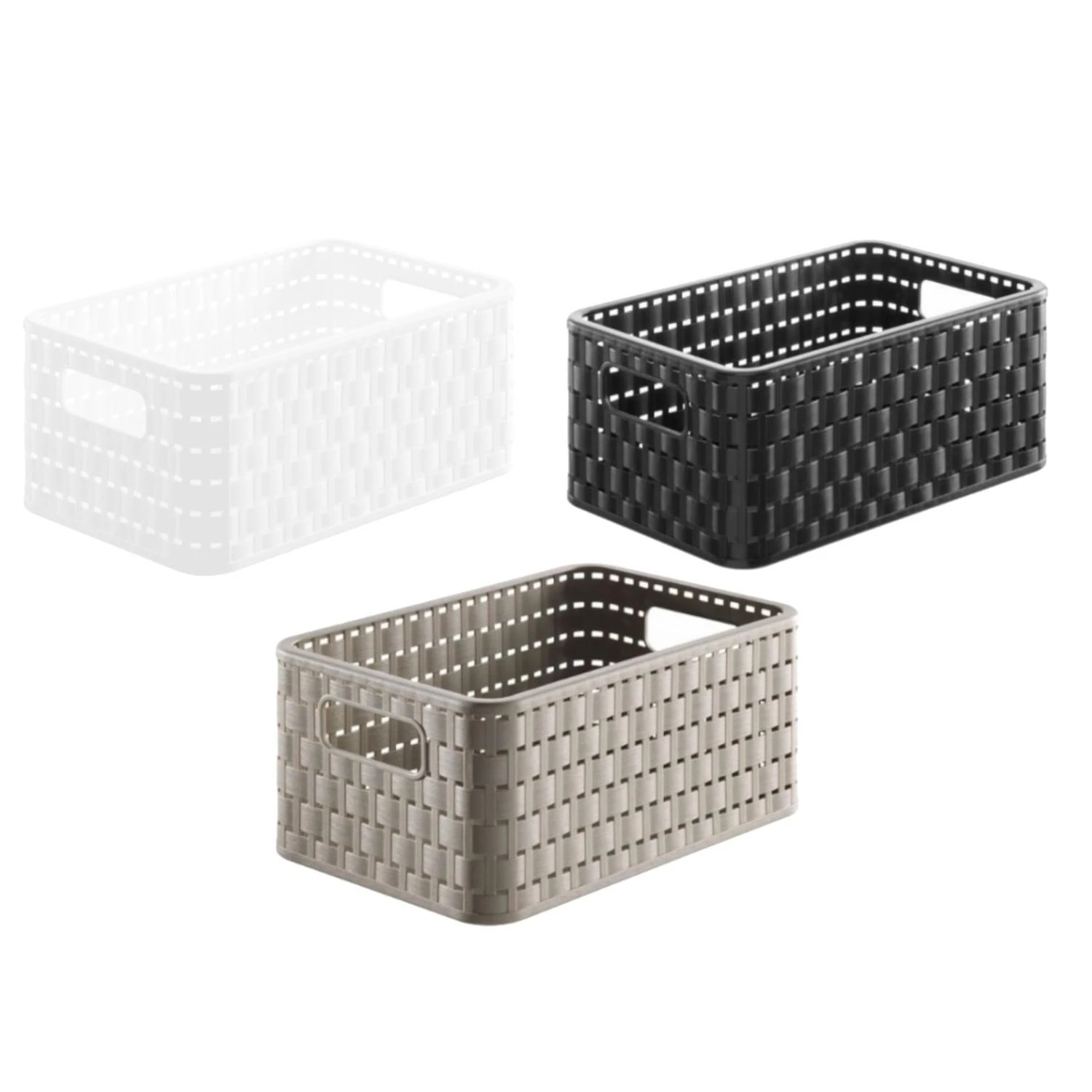 Daiktadėžė ROTHO 11152, 6 l, balta, 28×18,5×12,6 cm