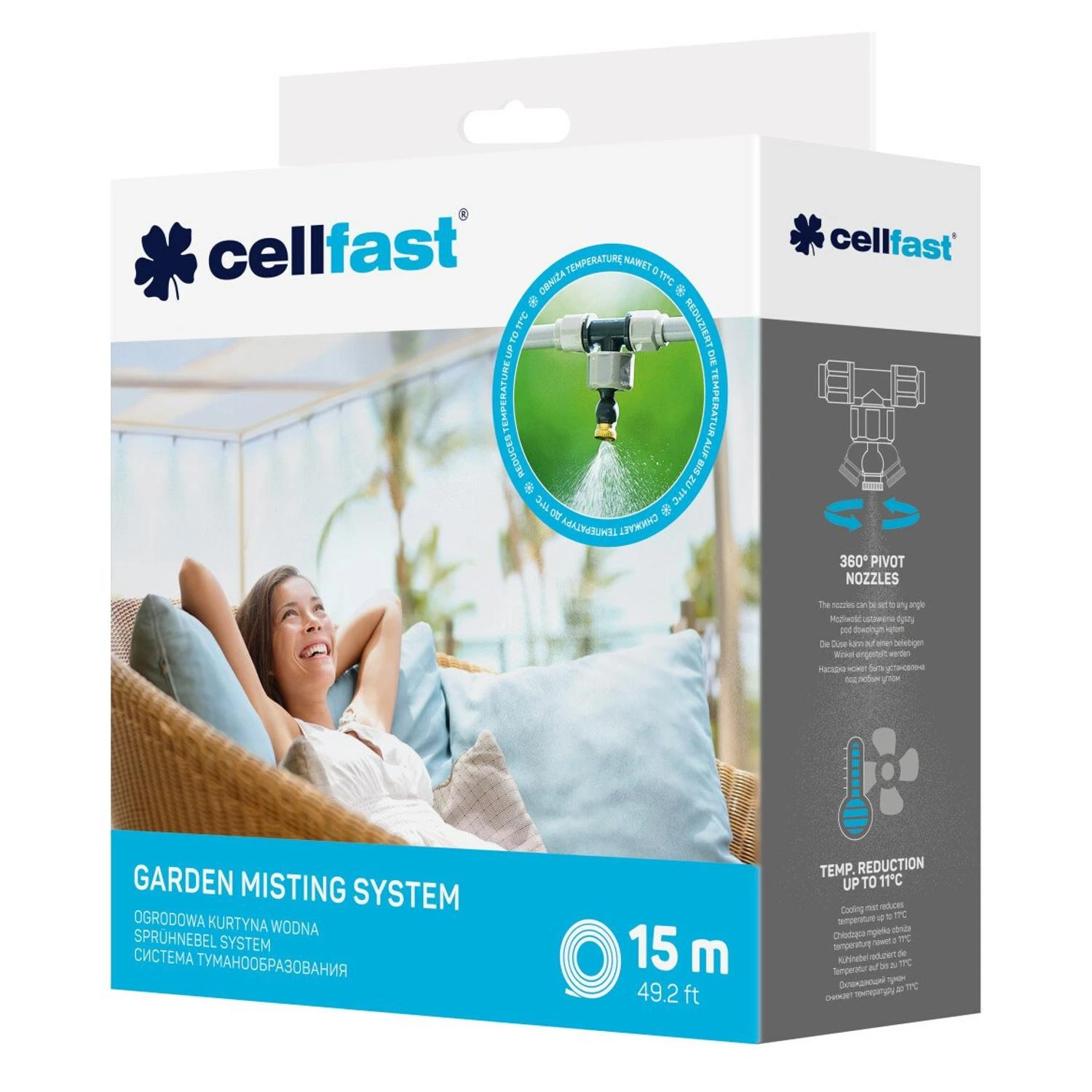 Vėsinimo sistema Cellfast 52-271; 15 m