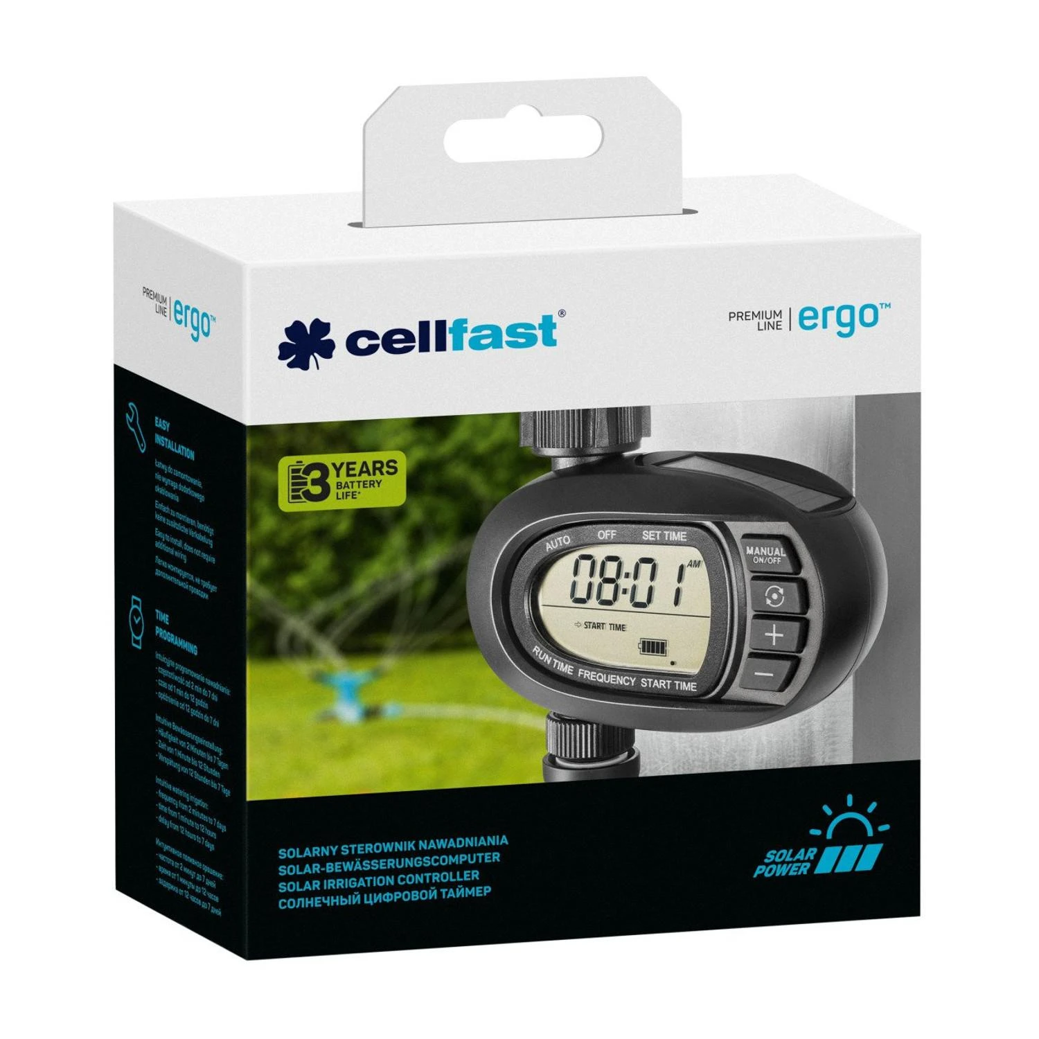 Cellfast C.ERGO SAULĖS DĖLINIMO KONTROLIERIUS