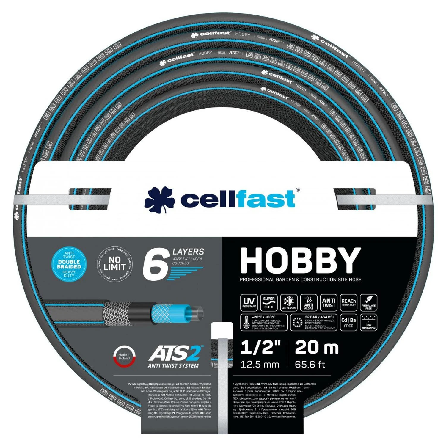 Cellfast HOBBY ATS2 TM 1/2" (12,5 mm) 20 mb