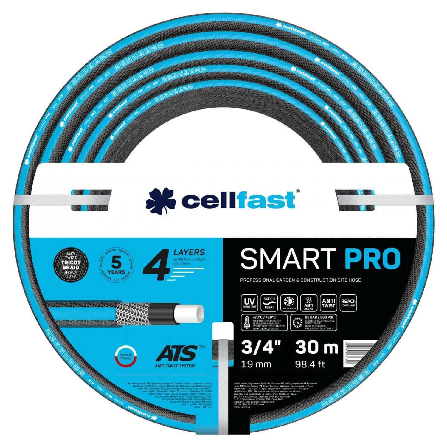 Cellfast SMART PRO ATS 3/4" (19 mm) 30 mb