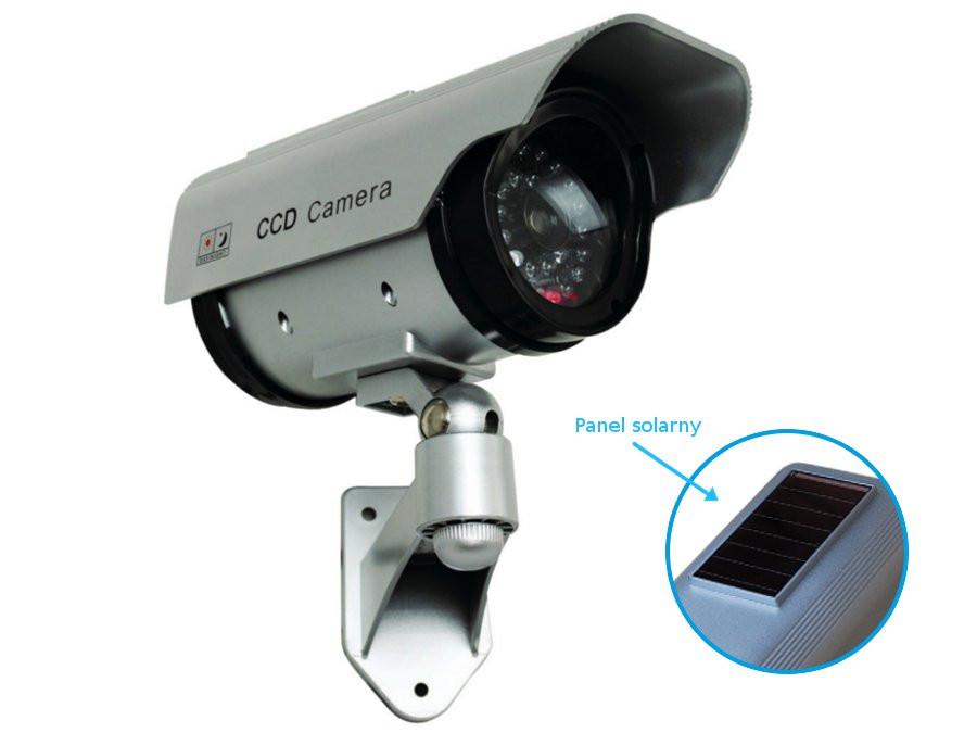MACLEAN SOL1200 CE SOL1200 Apsaugos kamera Dummy Saulės mirksintis LED