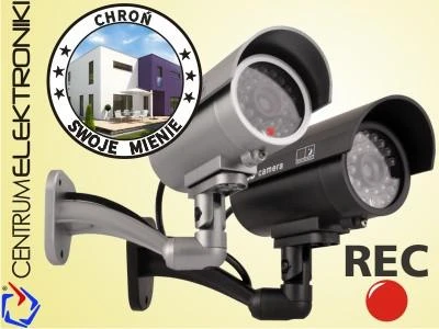 CEE MACLEAN IR9000 S CE IR9000S apsaugos kamera Dummy IR LED, sidabrinis