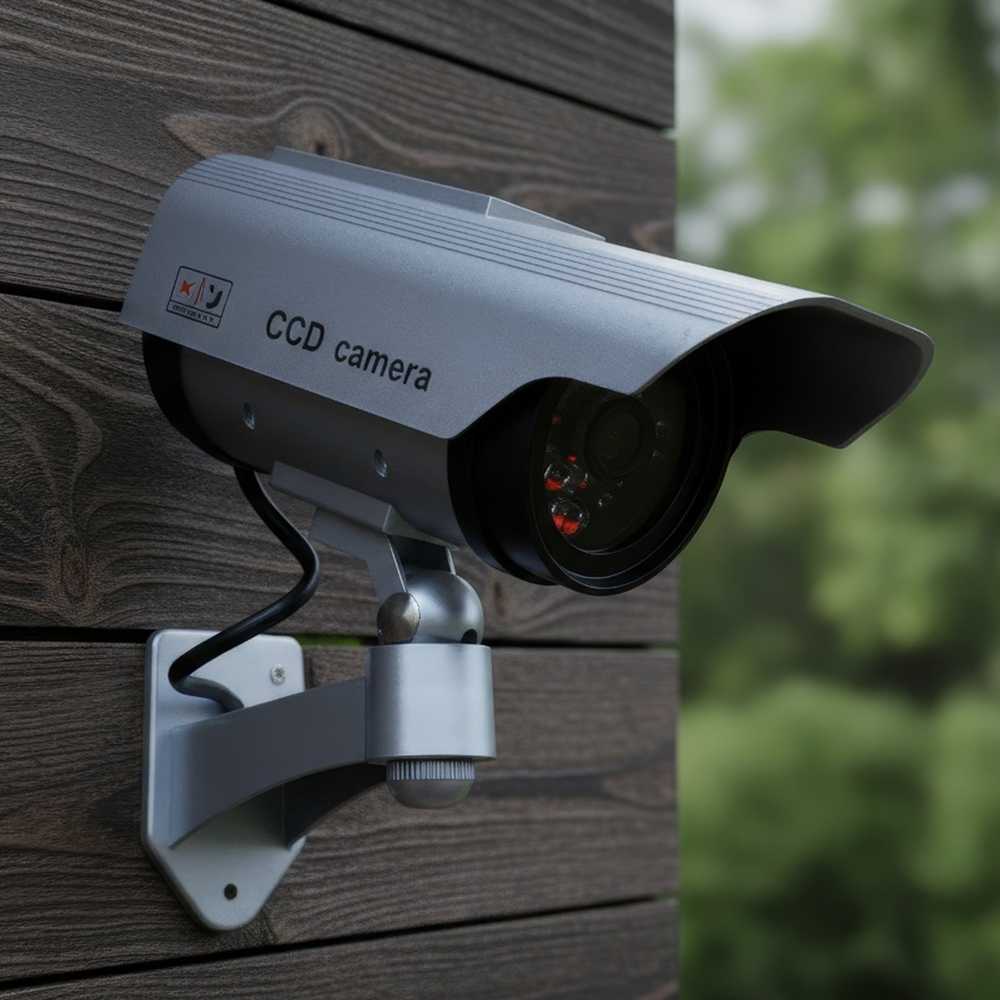 MACLEAN SOL1200 CE SOL1200 Apsaugos kamera Dummy Saulės mirksintis LED