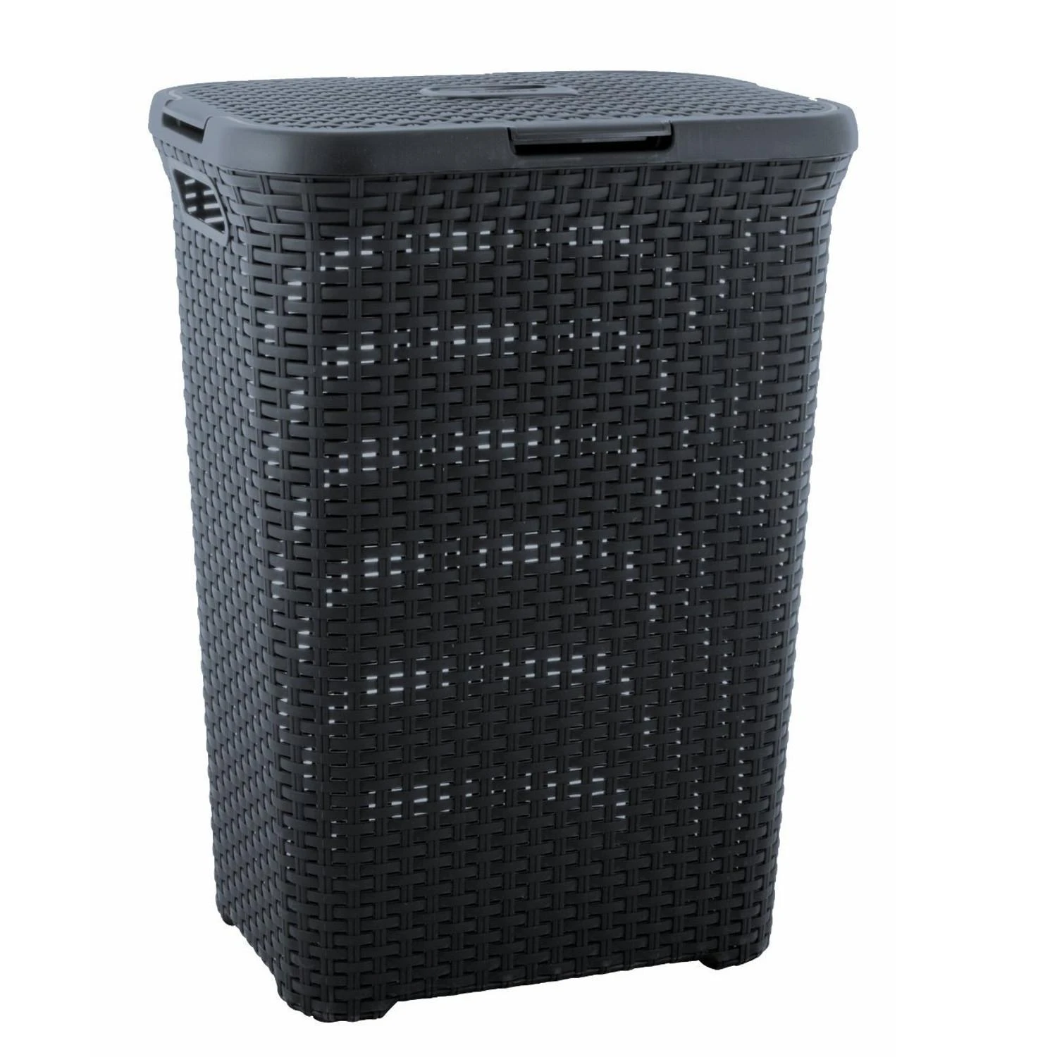 Curver skalbinių dėžė Style, 60 l, tamsiai pilka