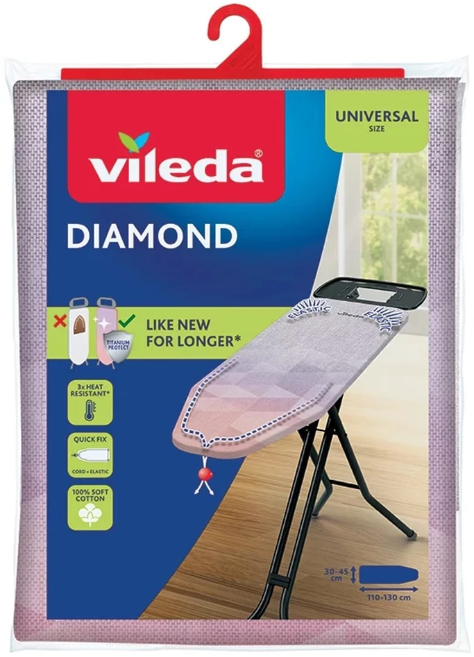 Lyginimo lentos užvalkalas Vileda Diamond