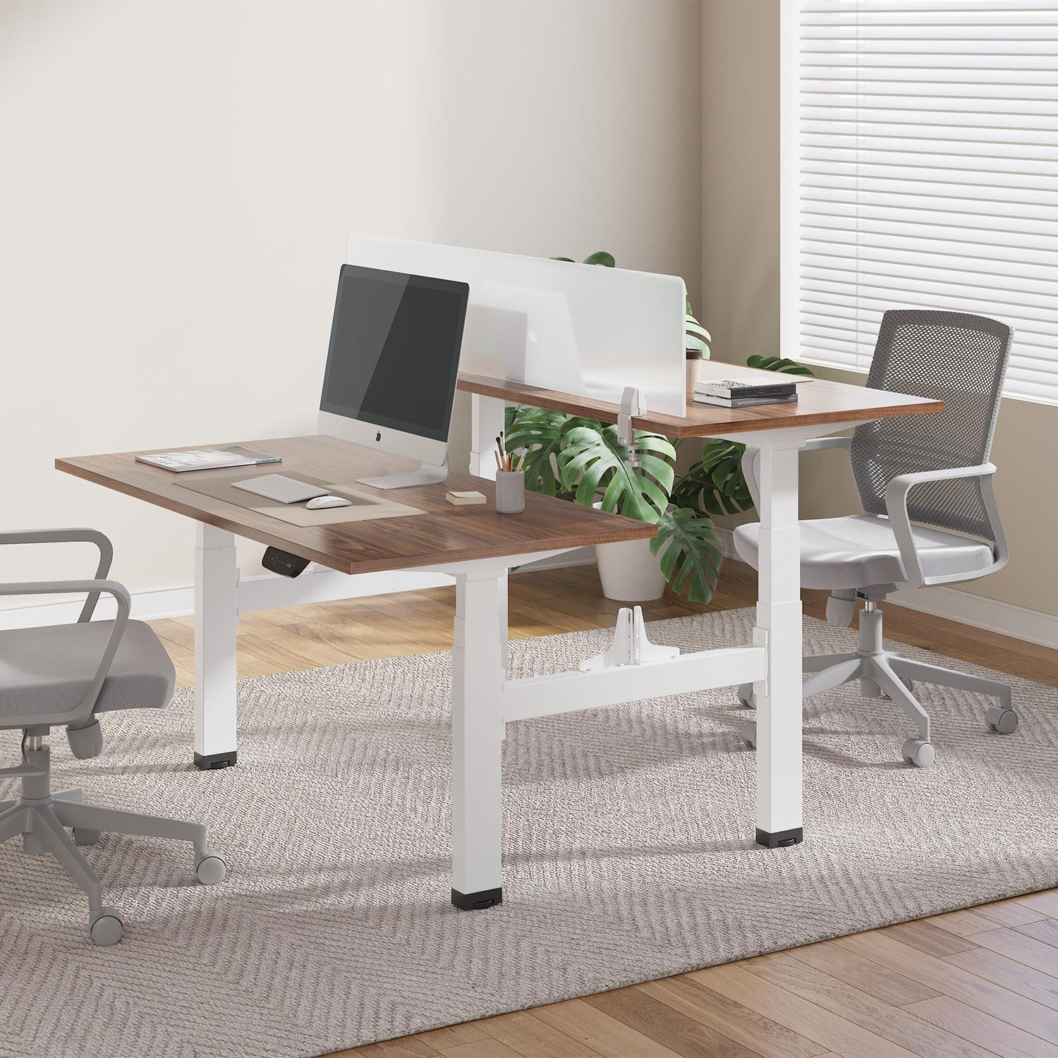 Ergo Office ER-404W stalo rėmas, reguliuojamas aukštis, baltas