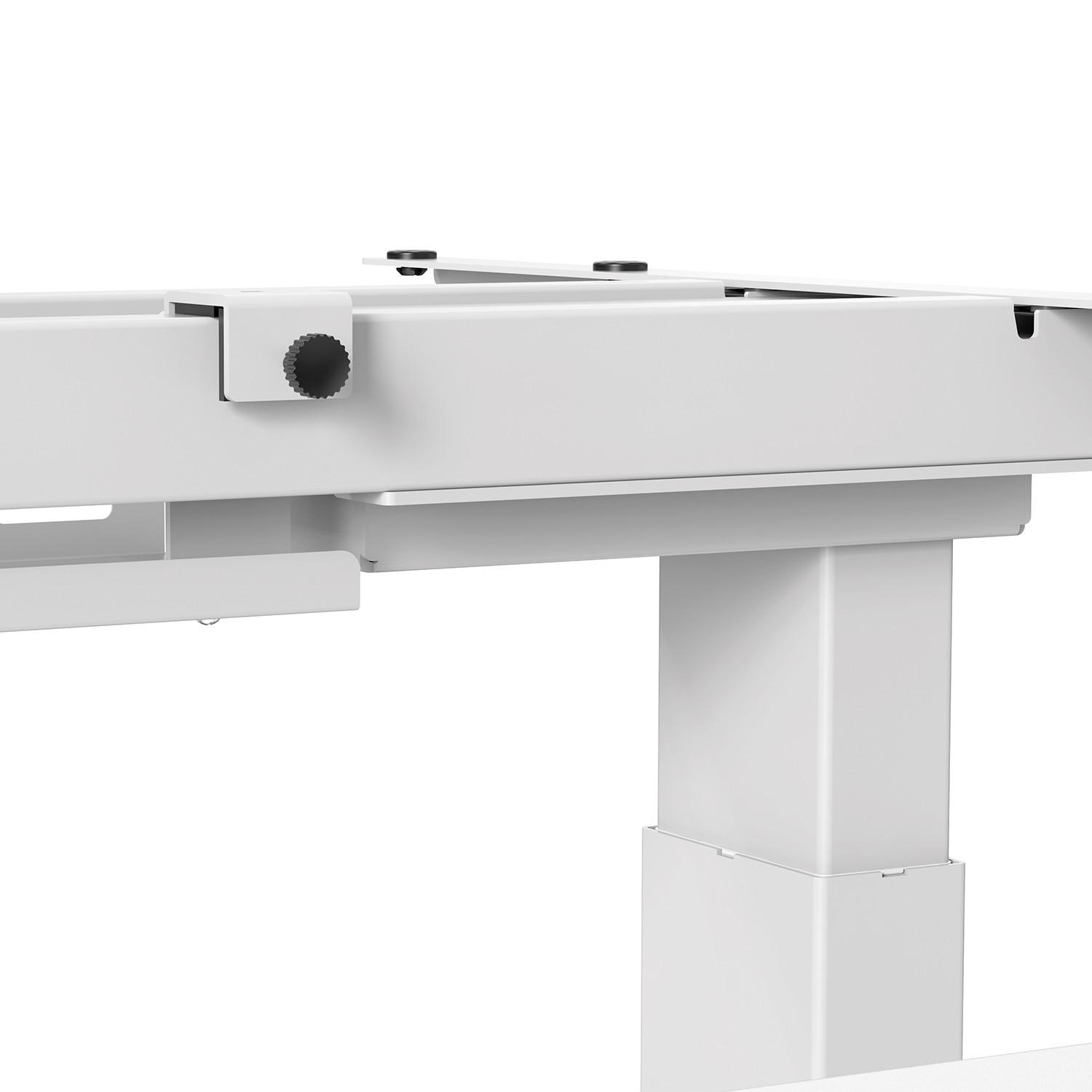 Ergo Office ER-404W stalo rėmas, reguliuojamas aukštis, baltas