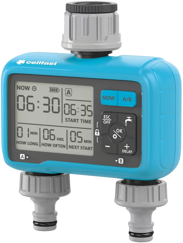CELLFAST ELEKTRONINIS LAISTYMO VALDIKLIS CHRONOS 2 SEKCIIJŲ /CELLPRO