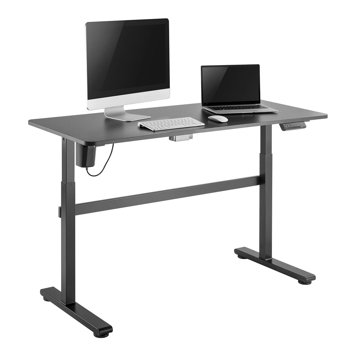 Rašomasis stalas reguliuojamas elektra Ergo Office ER-434, pilkas
