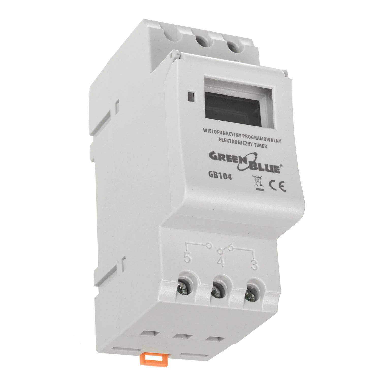 GreenBlue PROGRAMUOJAMAS ELEKTRONINIS LAIKO JUNGIKLIS GB-104
