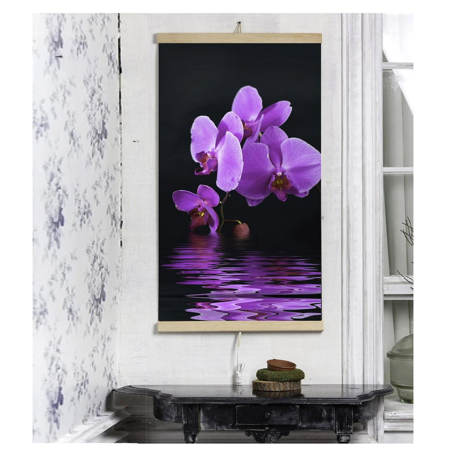 Naujos kartos ilgųjų infraraudonųjų spindulių šildytuvas orchidėja