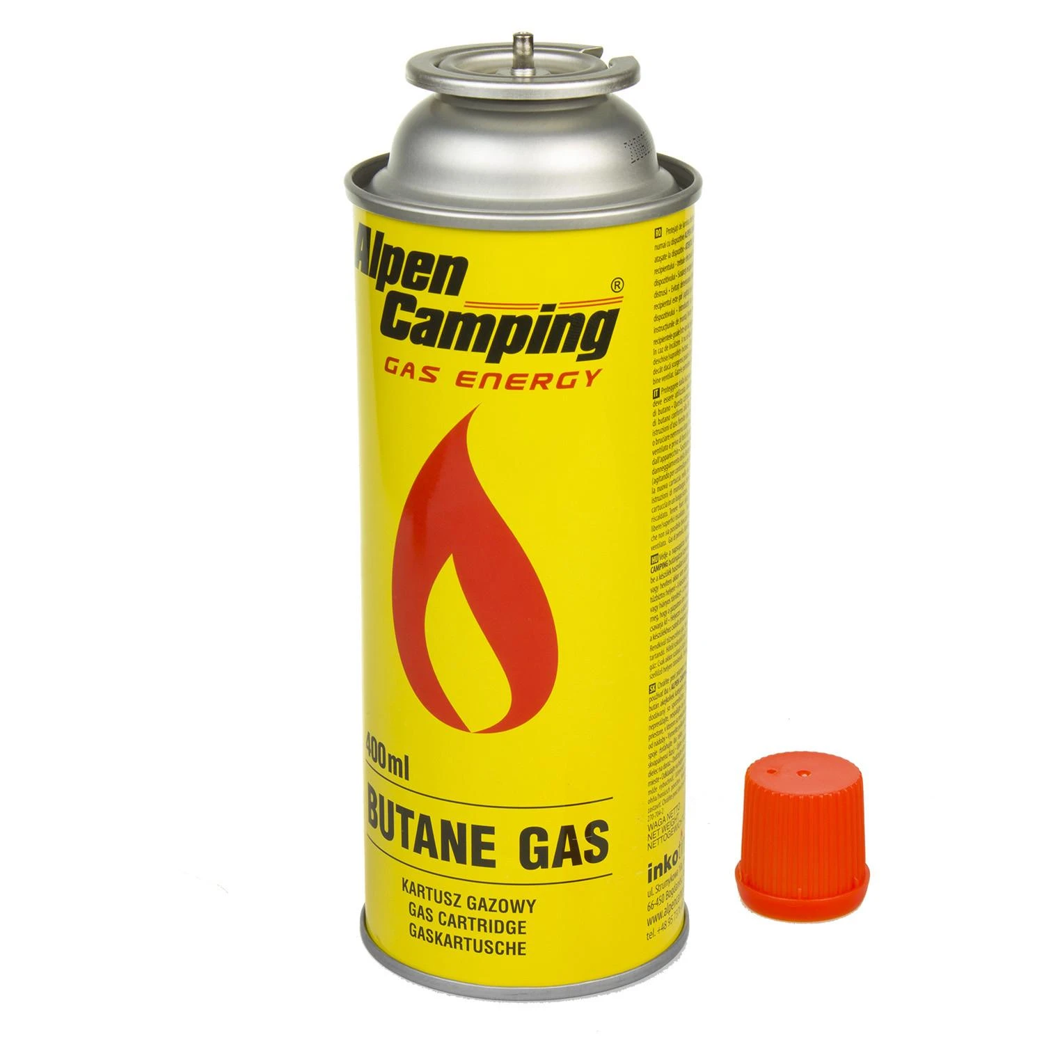 Alpen Camping Dujų balionėlis su vožtuvu, 227g
