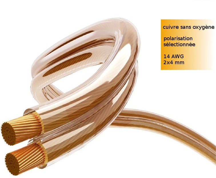 Maclean K.gł.14AWG Šerdis 14AWG OFC 224 (7 * 32 / 0,12) išorinis skersmuo 4,0 * 8,0 mm