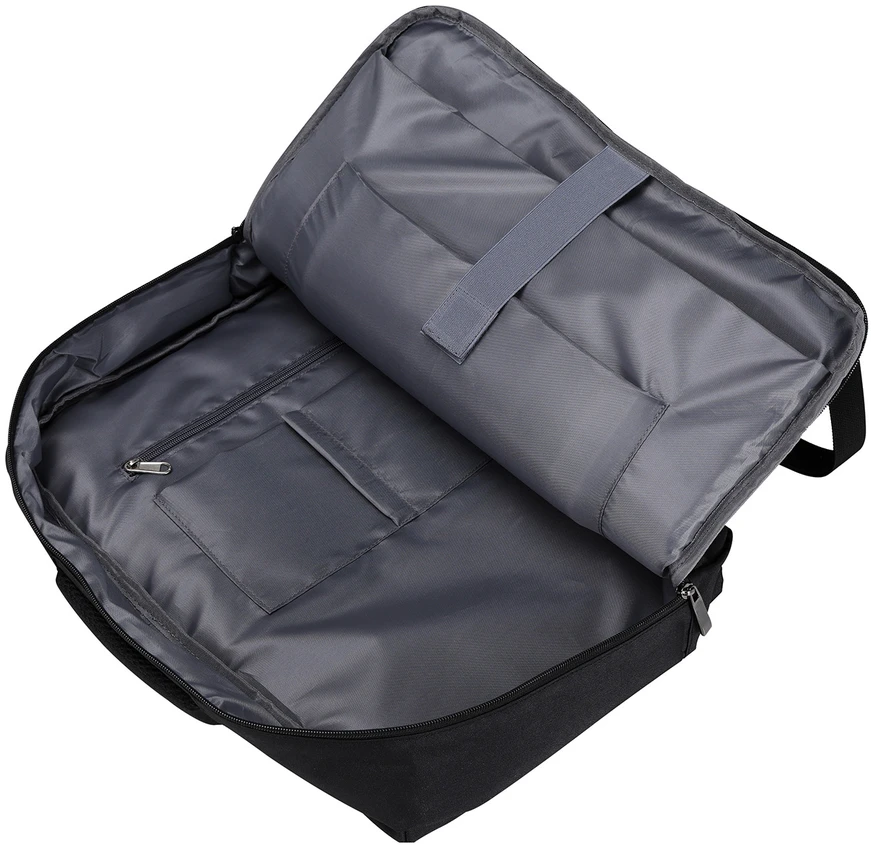 Kuprinė na laptopa NanoRS, 15,6", juoda, 43*30*10 , neperšlampamas RS203 B