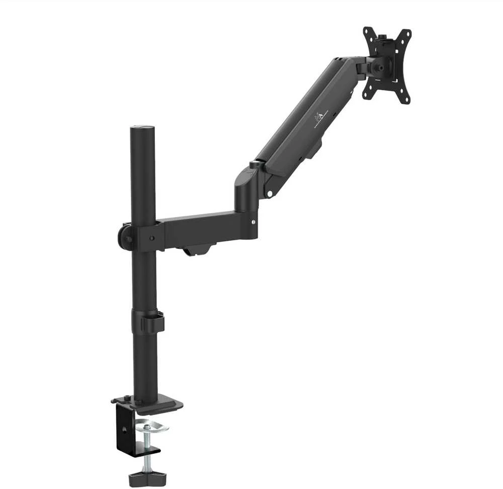 Laikiklis Maclean monitorius mount, gas spring, 17"-32", 2-10kg, juodas, MC-135