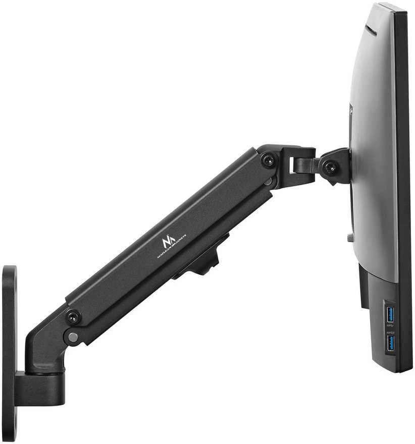 Supporto monitor per tubo/post 28-60 mm Maclean, 17-27'', 7 kg