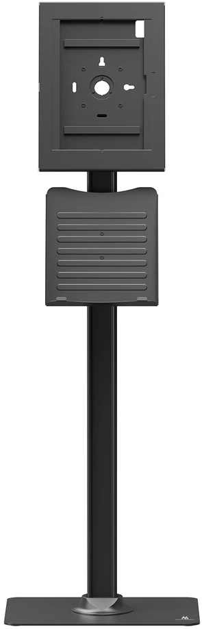 Laikiklis reklamowy do tabletu Maclean, su blokadą. 12.4"-13", iPad Air/ Pro, Samsung Tab S10+/S9+/S8+/S7+, 257x350x22mm, MC-924 B