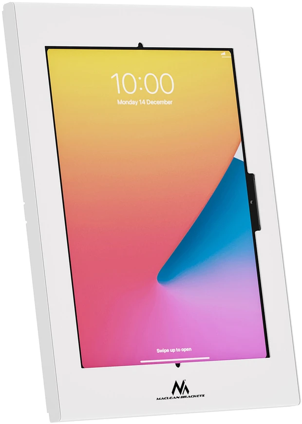 Laikiklis reklamowy do tabletu Maclean, su blokadą. 12.4"-13", iPad Air/ Pro, Samsung Tab S10+/S9+/S8+/S7+, 257x350x22mm, MC-950 W